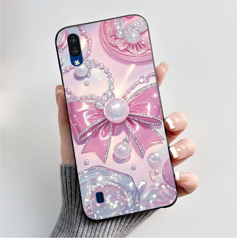 Phone Case For ZTE Blade A51 Lite / A5 2020 Casing Luxury Fashion Butterfly Flower Black Jelly Soft TPU Case Silicone Back Cover