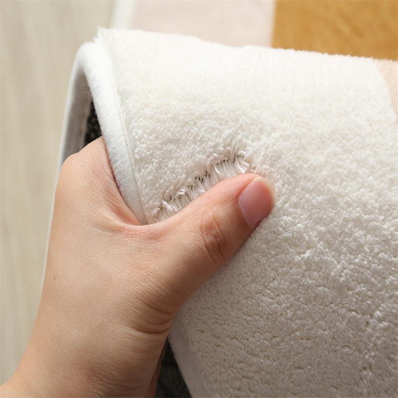 Pastoral Floral Absorbent Bath Mats Plush Fluffy Bathtub Side Area Rugs For Shower Bathroom Non -Slip Welcome