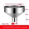 Stainless Steel Large Mouth Funnel for Powder and Jam