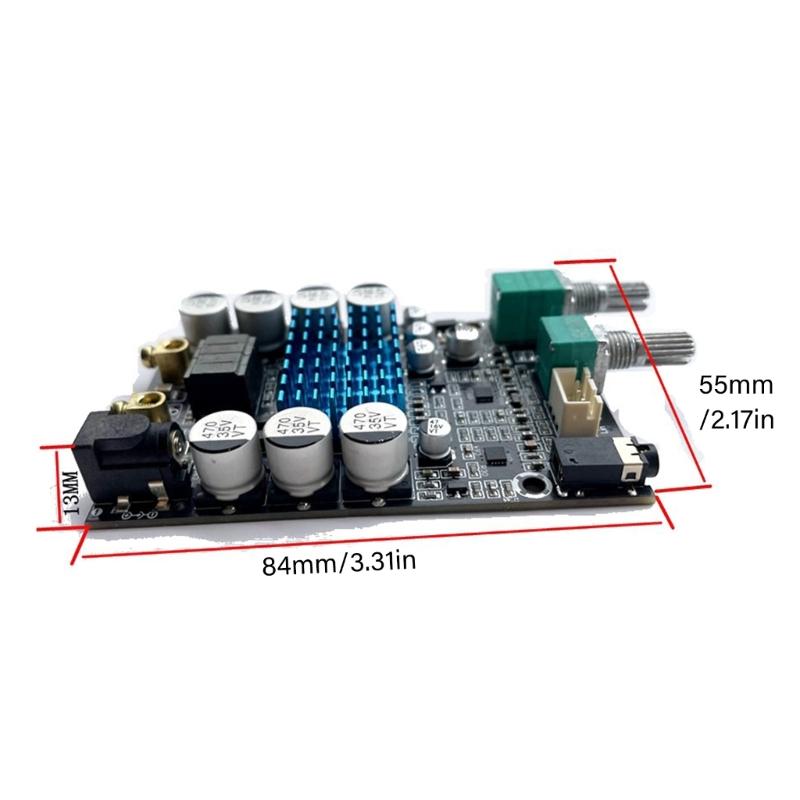 Placă amplificator mono subwoofer eficientă TPA3116, putere 120W, oferind distorsiuni scăzute pentru aplicații audio profesionale