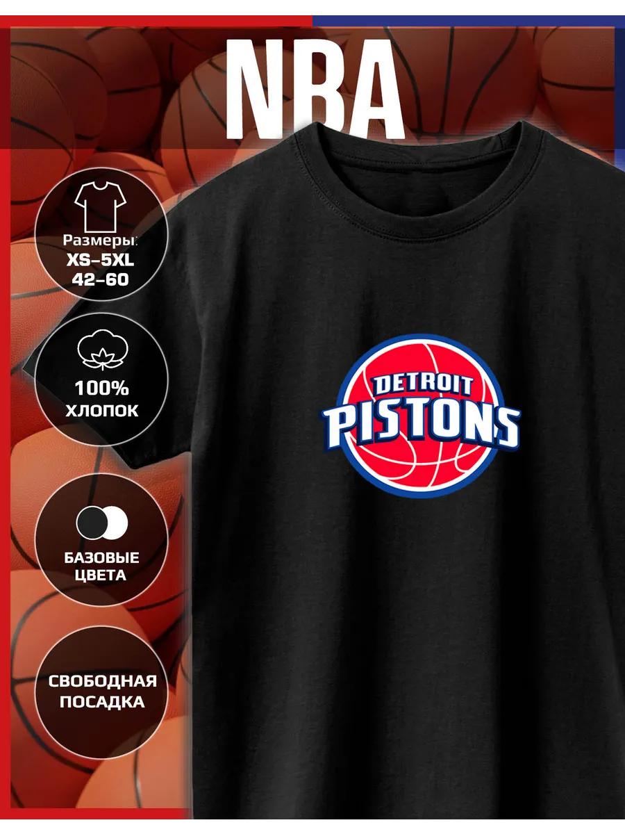 T-shirt with NBA Detroit Pistons Print L
