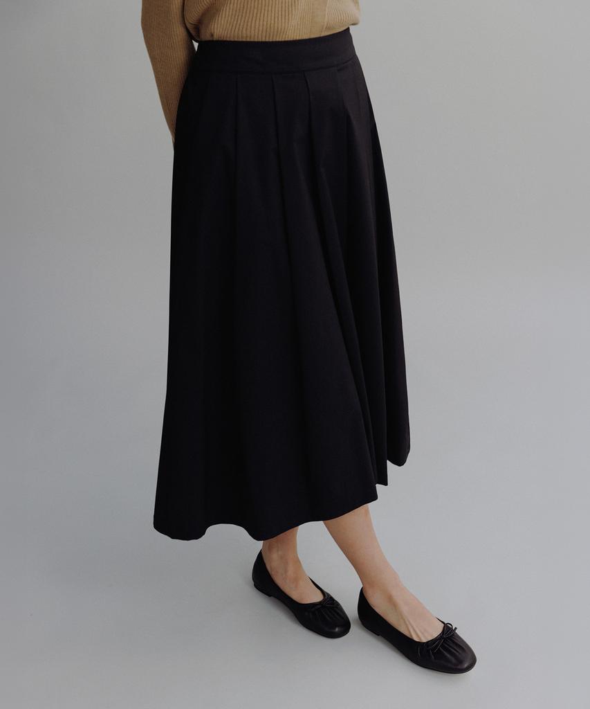 Manggomaenipeullijeu Kiko Flare Skirt (2Colors)