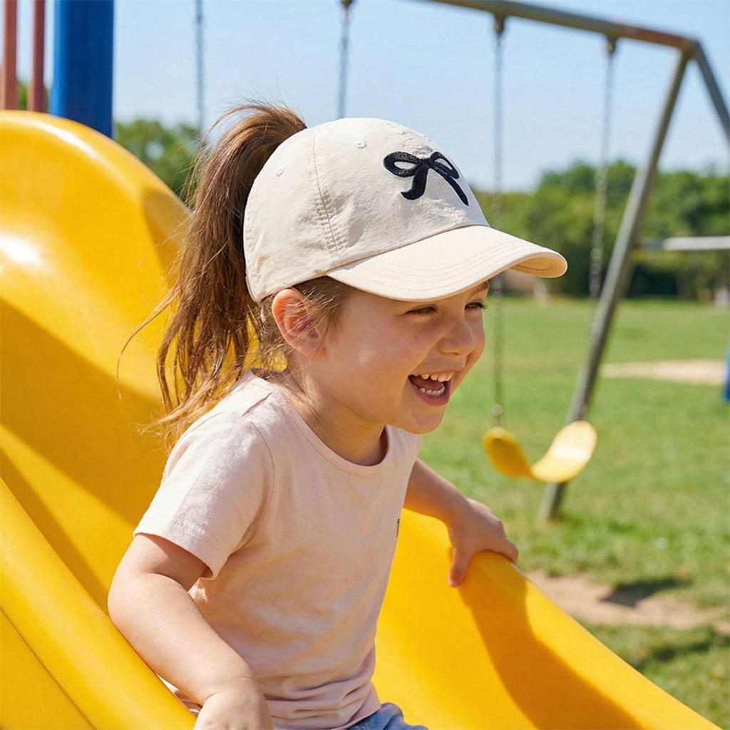 Kinder Schnelltrocknende Koreanischer Stil Sonnenschutz Baseballkappe für Alter 4-13