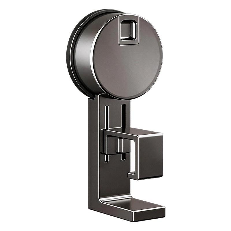 Suction Cup Towel Rack Bathroom Wall Mount Face Basin Holder No Drill Shower Organizer