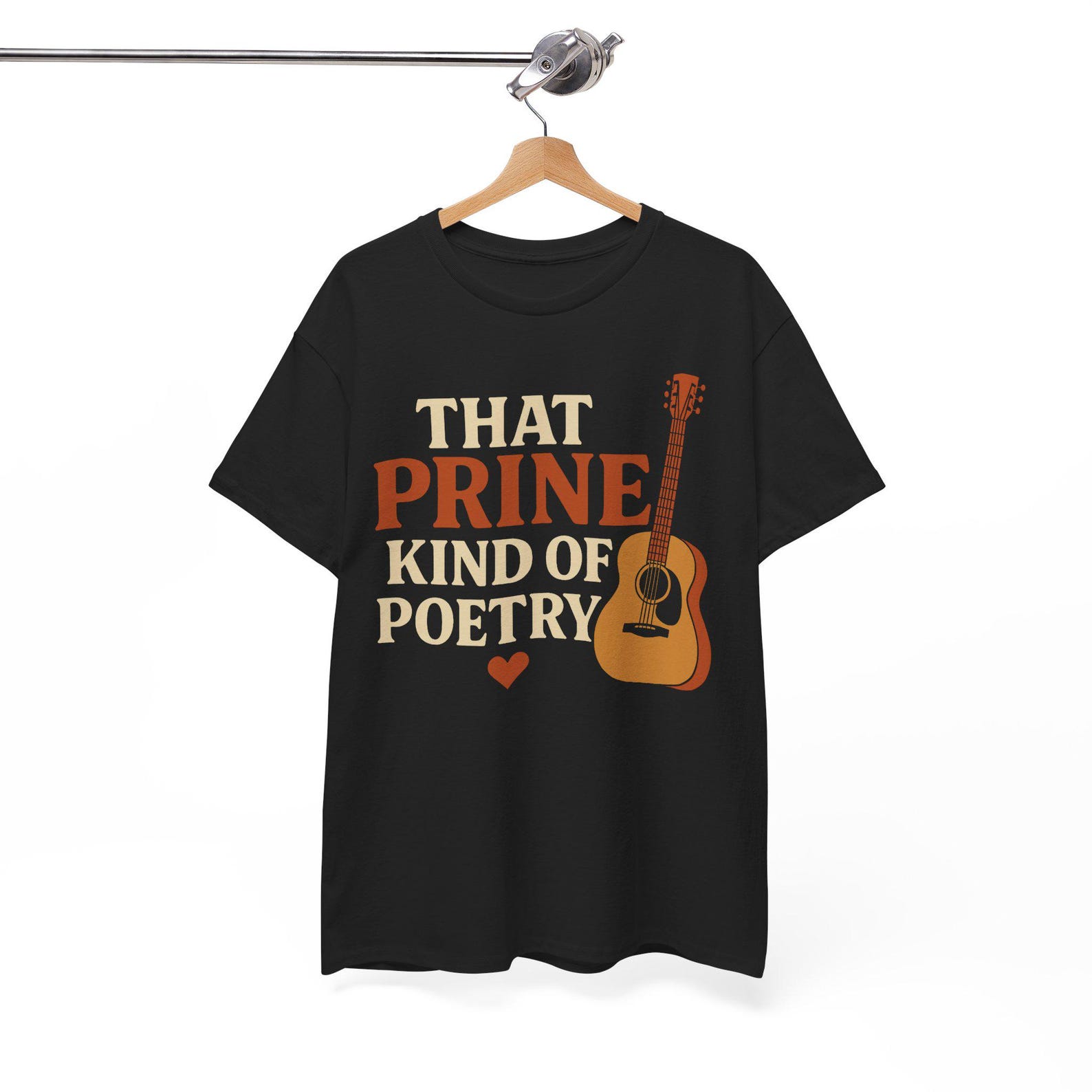 Songs with Soul and Stories T shirt - That Prine Kind of Poetry M