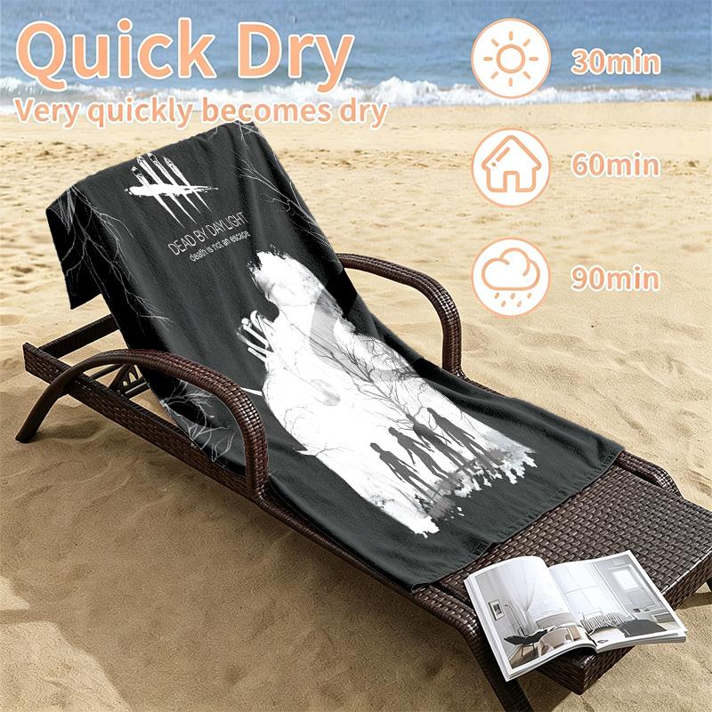 Dead by Daylight Beach towels also serve as bath towels summer essential a musthave for the outdoors the beach and the pool