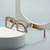 Brand Design Retro Reading Glasses for Men Women Fashion Luxury Large Square Presbyopic Eyewear Dioptric 0 to +6 0