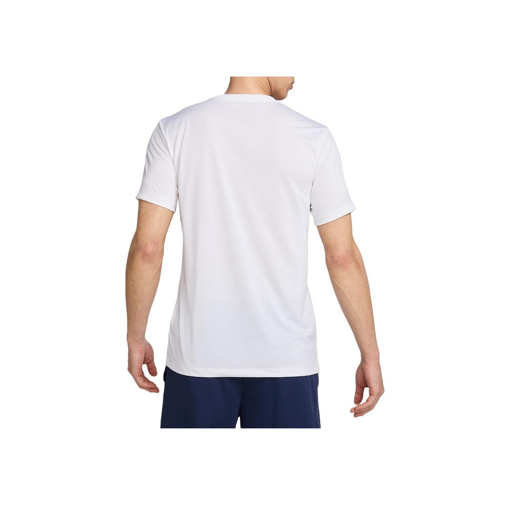 Nike Dri-Fit Short Sleeve Breathable Fashion T-Shirt Men tops White HF6212-100