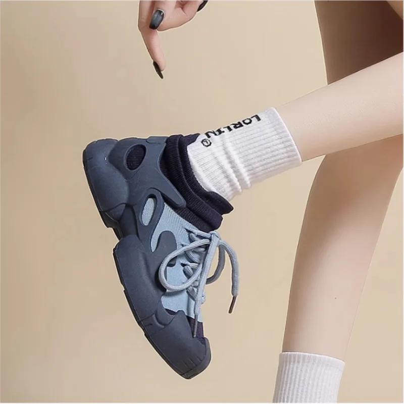 Fashion Soft Breathable Shoes for Women Designer Luxury Comfortable and Elegant Walking Woman Footwear High Quality 39 Vulcanized Shoe