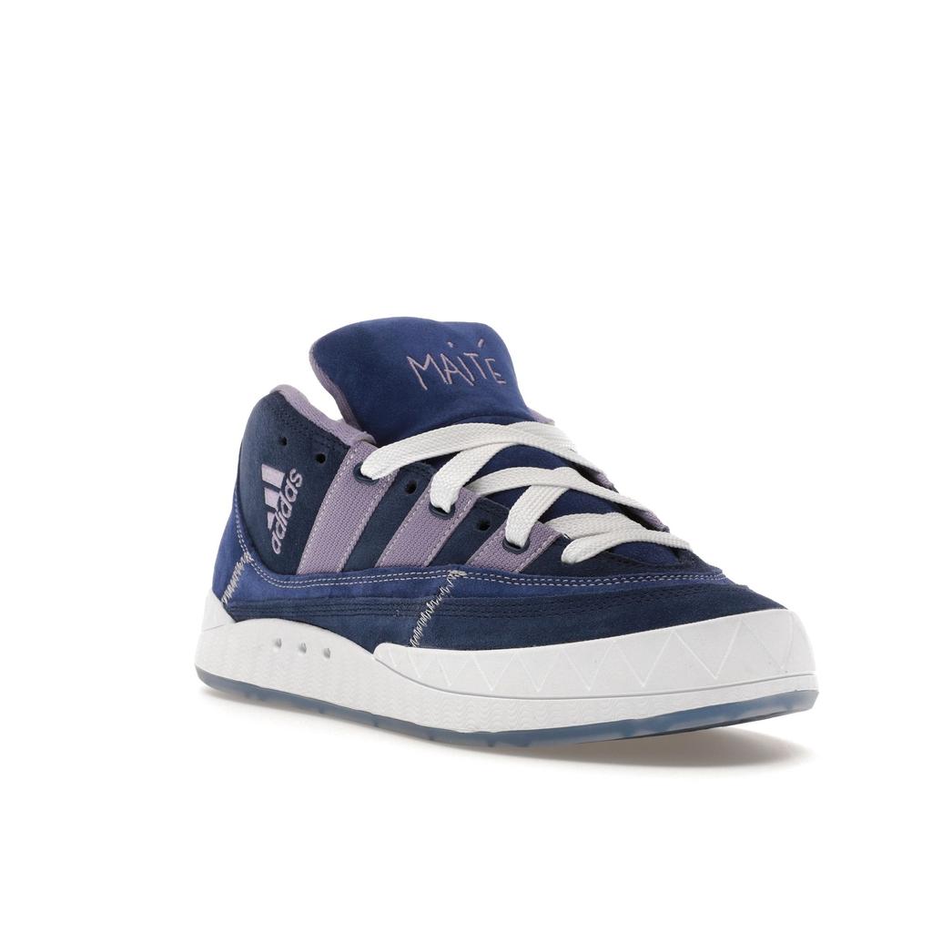 Adidas Maité Steenhoudt X Adimatic Mid Victory Blue Unisex Sneakers Magic-Lilac Dark-Blue IG8174