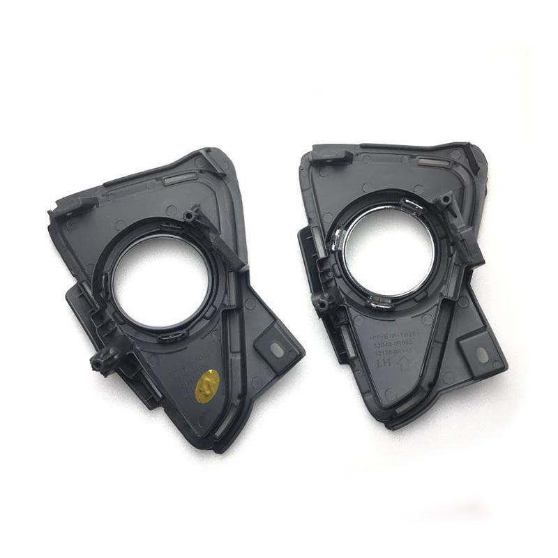 For Toyota RAV4 2016 2017 2018 2019 Car Front Bumper Fog Light Frame Trim Cover Daytime Running Lamp Hood Cap