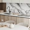 Self-Adhesive Vinyl Panel With Print 100x50 cm Marble Pattern with Veins