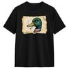Mallard Smoking Cigarette Meme Funny Mallard Duck Hunting T Shirt Summer Hipster TShirts Unisex 100 Cotton Crew Neck 5XL Top Tees