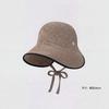 Women S Korean Style Large Brim Foldable Bucket Hat For Spring Summer Outing