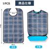 Hiliboo Care Apron Waterproof Stain Resistant Durable 3d Pocket Adult Dark Blue