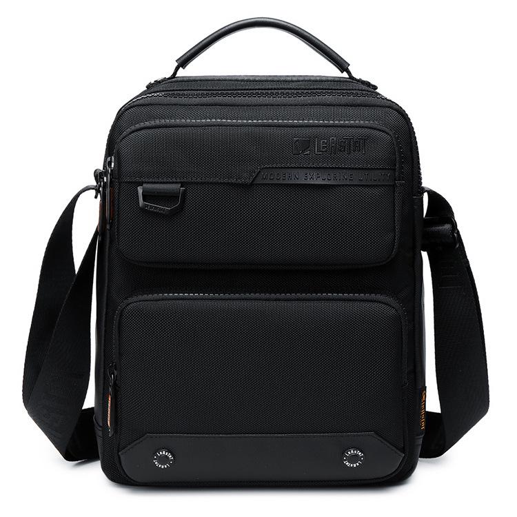 LEASTAT Men's Single Shoulder Fashionable Casual Oxford Cloth Multifunctional Crossbody Bag