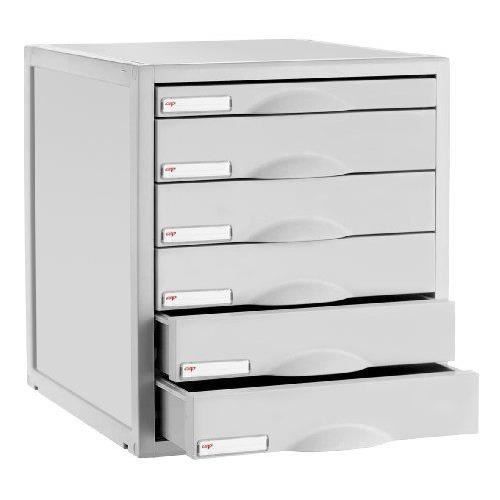 Flexystem 8206 Caisson 6 Tiroirs Gris Clair…