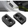 Canitu 2Pcs Black Door Lining Bushings Replacement,CNC Machined Door Bushing Kit Door Lining Bushings & Handling Replace Improves Stiffness for Mazda