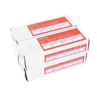 4 Boxes 266 Staple 5000Pcs Per Box Jam Free Stapling Smoothing Chisel Point Office Staple for