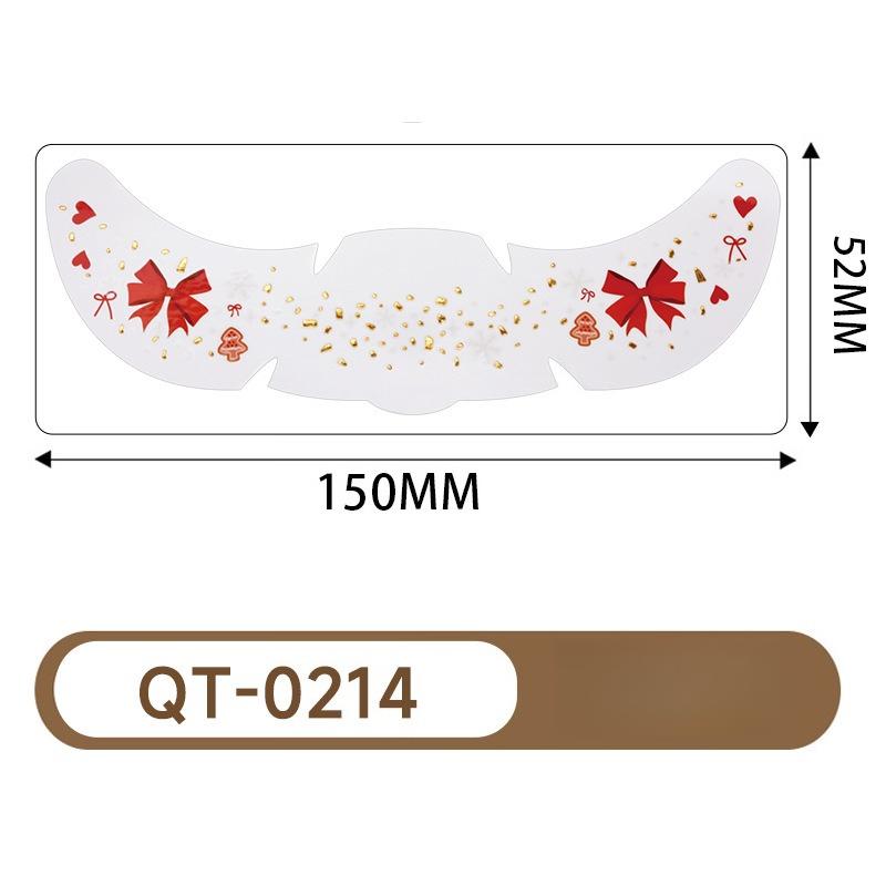 6 Stück Sommersprossen-Tattoo-Aufkleber, Wasserdicht, Metallischer Glitzer, Make-up Gesichtsaufkleber