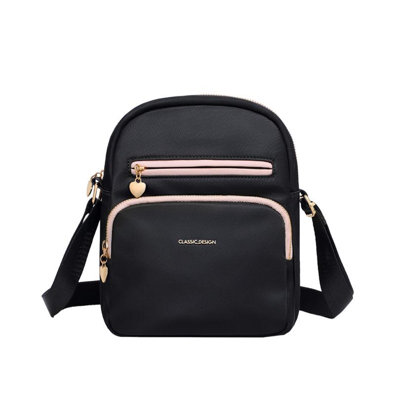 Bag Women'S Bag Summer Fashion Shoulder Messenger Bag Canvas Fanny Pack Casual Versatile Mobile Phone Bag