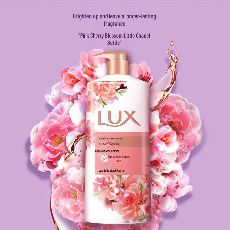 LUX Brightening Pink Cherry Blossom Body Wash