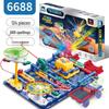 Kid's Electronic Circuit Building Blocks STEM Toy - Models 6688, 9988, 3688