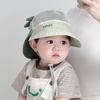 Mesh Summer Kid Sunhat Quick-dry Children's Fisherman Hat Cute Cartoon Animal Bucket Hat  Boy