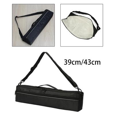 Concert Flute Carry Case Wear Resistant Storage Bag Plush Inside Flute Protect