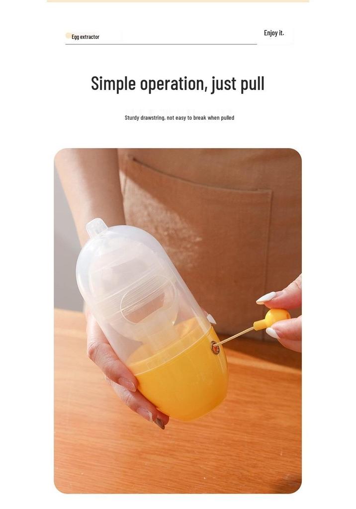 Golden Egg Maker: Hand-Pull Egg Mixer and Spinner