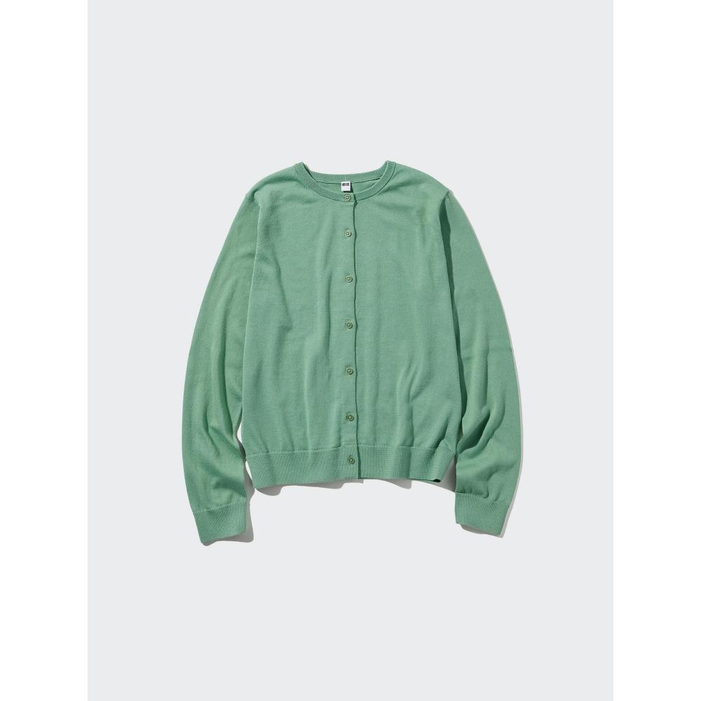 Uniqlo Uv Protection Crew Neck Cardigan  Long Sleeve 