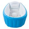 Inflatable Baby Bathtub with Air Pump Water Level Marker Skid Resistance Bottom Foldable Toddler