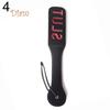 Lollipops Sex Double-deck Slave Paddle Butt Whip Faux Leather Spanking Flogger Bondage