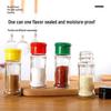 Lightweight Glass Seasoning Bottle with Flip-top Lid for Outdoor BBQ
