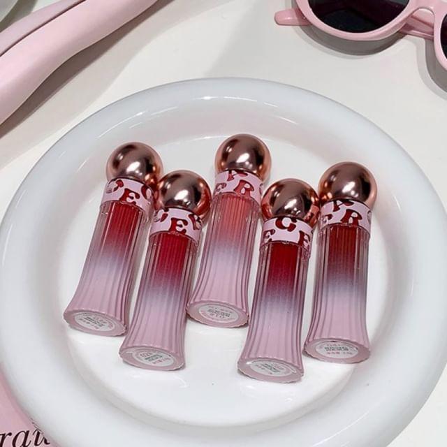 Gege Bear - Lightweight Velvety Lip Mud - 6 Colors #01 Peach - 2.8g