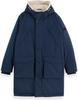 Scotch & Soda Heritage Water Repellent Winter Jacket (178606) синий