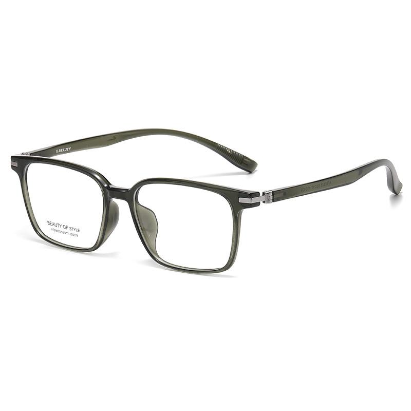 JYL TS Women's Square Optical - Retro Plain Myopia-Ready Minimalist GTP-AT68625