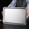 Stainless Steel Rectangular BBQ & Serving Tray