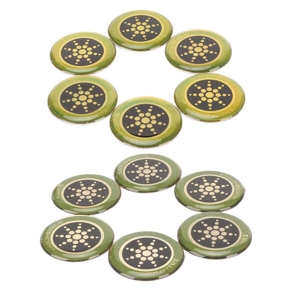 6pcs Cell Phone Stickers Self Adhesive Radiation Protection Stickers for Computers Phones 5G