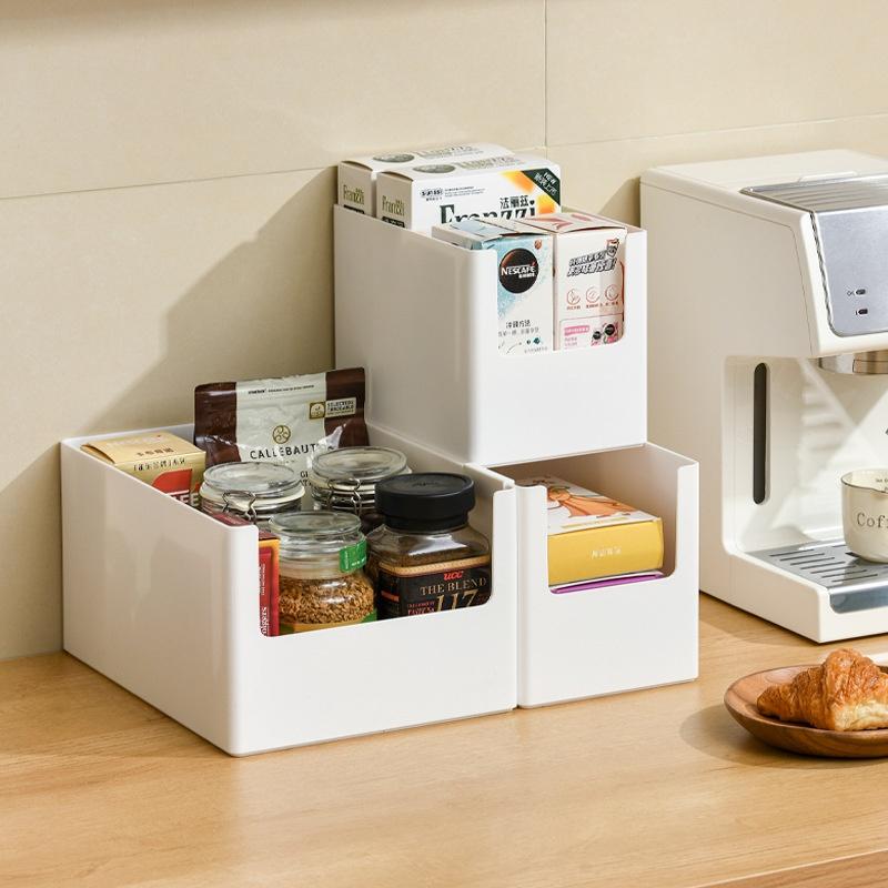 Rectangular Storage Box, Under-Sink Organizer, Kitchen Cabinet Storage Container, Desktop Storage Basket