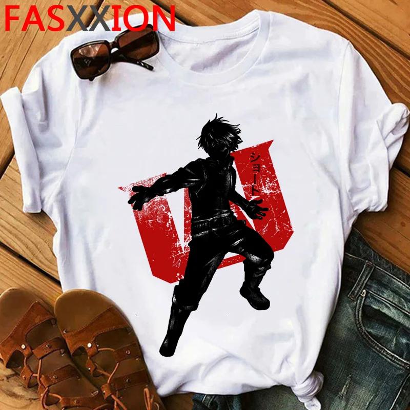 Bakugou My Hero Academia Anime Boku No Hero Academia Summer Top T-shirt Unisex White T Shirt Kawaii 2021 Streetwear Clothes