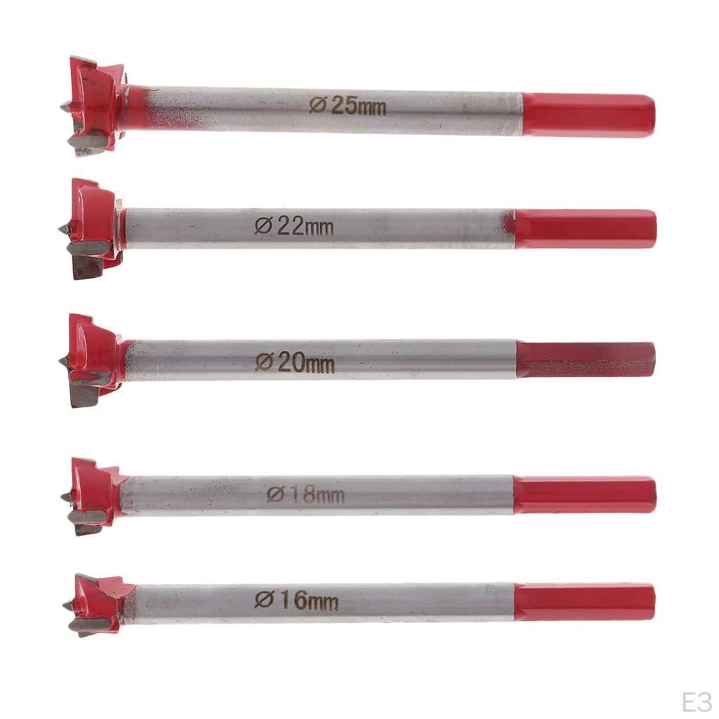 Bit Drills, 16mm 18mm 22mm 25mm Drilling Plywood