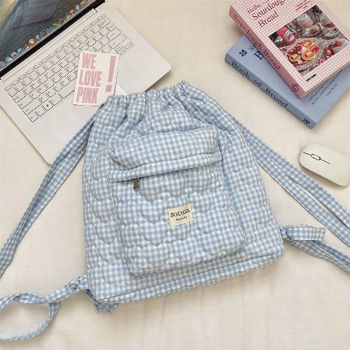 New Children's Backpack Large Capacity Portable Kid's School Bag Cartoon Cute High-quality Fashion Girl Drawstring Backpack