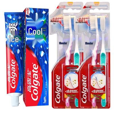 Ice Fresh Mint Toothpaste & Toothbrush 2-Pack