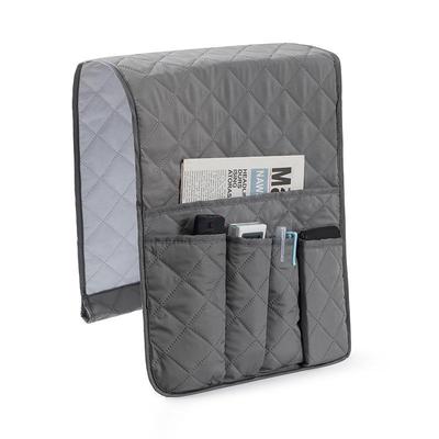 Borsa Organizer in Tessuto per Telecomando e Riviste - Organizzazione da Appendere sul Comodino/Scrivania/Divano