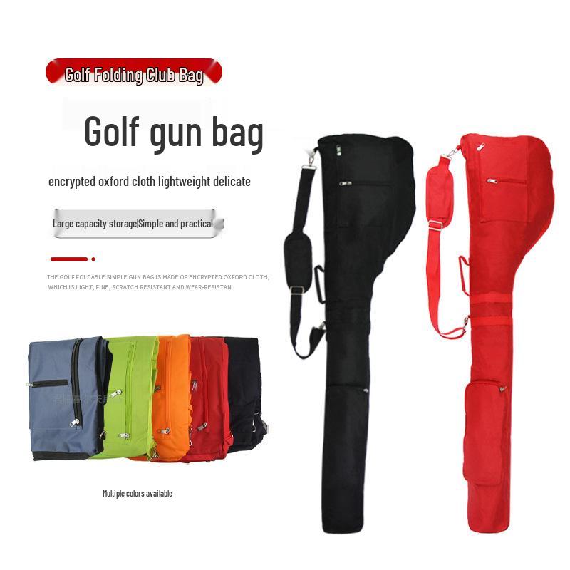 

Складна Легка Нейлонова Сумка для Гольф Клубів - Плечова, 5 Кольорів чорний