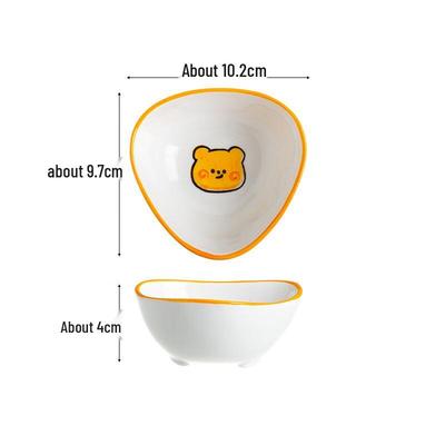 Cartoon Ceramic Dipping Dish Set