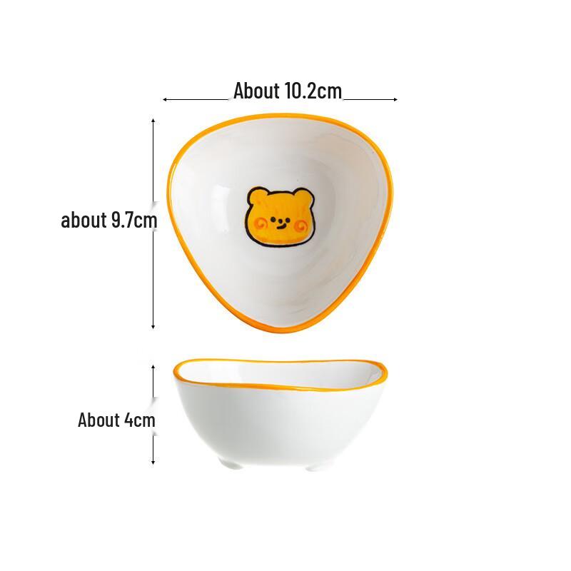 

Мультяшный керамический набор соусников