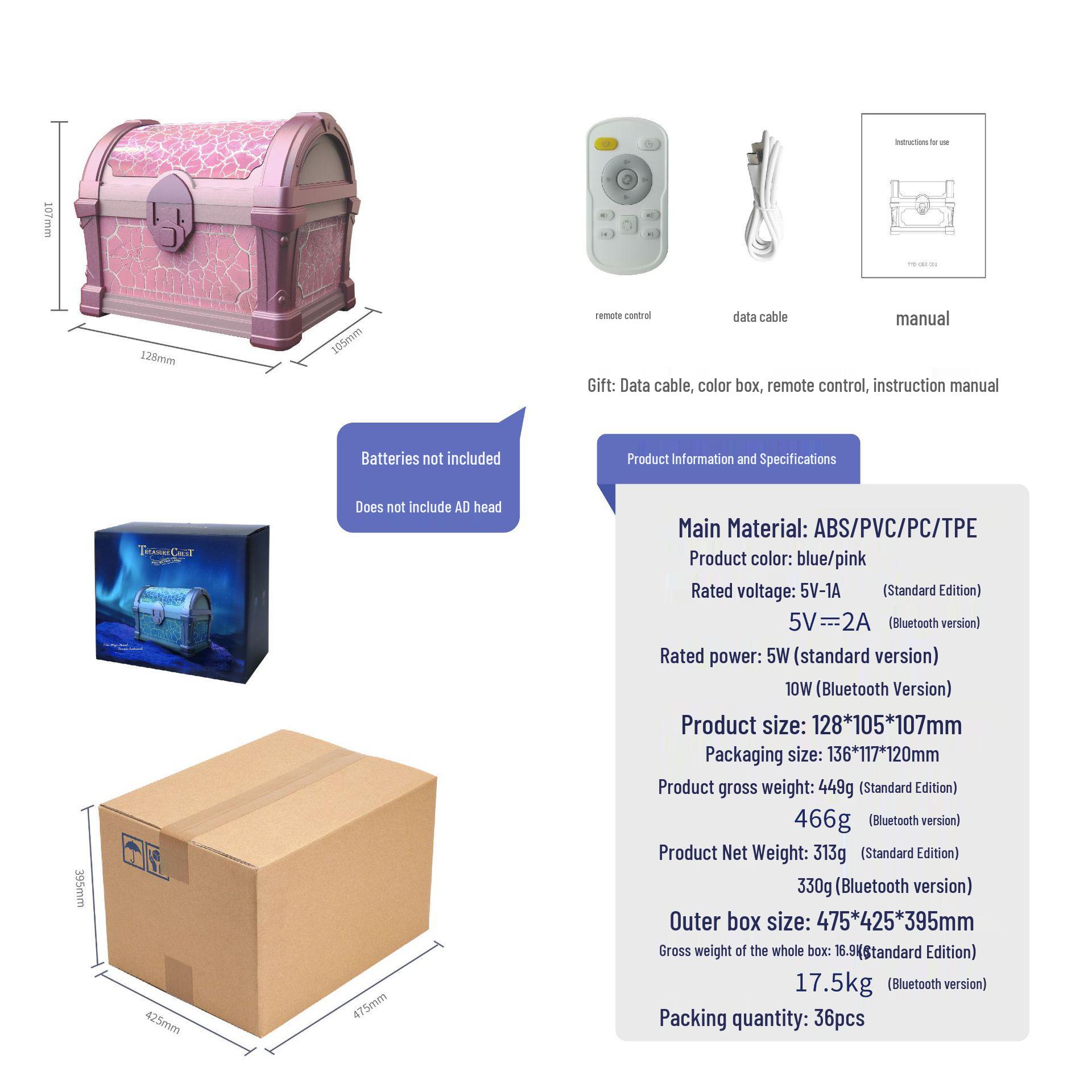 

Bluetooth Starry Sky Ceiling Light: Aurora Projector & Night Lamp for Bedroom & Halloween Chinese Packaging