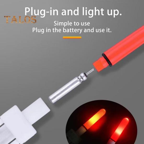 Luce per punta canna da pesca con doppio campanello, allarme abboccata, lampada a LED per pesca notturna, sensore di abboccata sulla punta della canna, luce di avviso, accessori da pesca